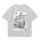 Olive T-shirt with Straw Hat Pirate Ship Art Print