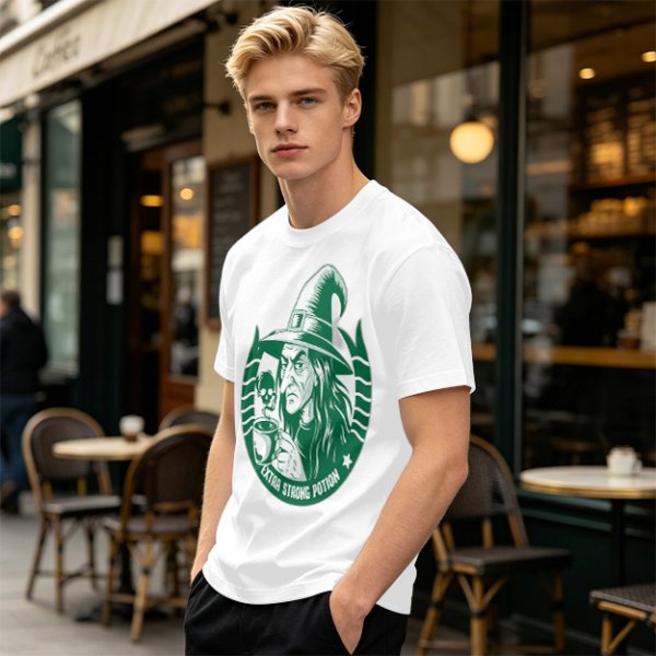 Witch Extra Strong Potion Graphic T-Shirt