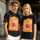 One Piece Straw Hat Crew Sunset Pirate Ship Graphic T-Shirt