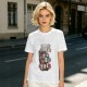 Olive T-Shirt With Horror Movie Character Nuggets Graphic Print
