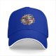 Black Baseball Cap With Chibi Warrior Girls Graphic Print