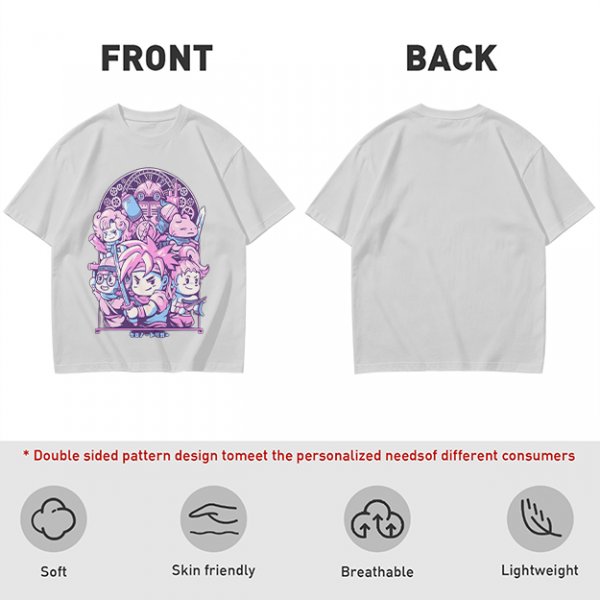 Chrono Trigger Chibi Character Group Graphic T-Shirt
