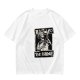 Olive T-Shirt With Skeleton Banjo Player Graphic