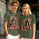 Fett a Coffee Tatooine Bounty Hunter Graphic T-Shirt