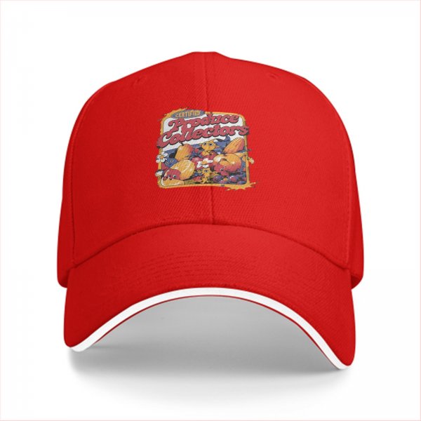 Black Baseball Cap With Certified Produce Collectors Graphic