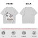 Olive green t-shirt with cute Appa the sky bison print