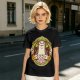 Otter with Straw Hat Graphic Tee Design