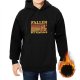 Fallen But Fabulous Autumn Graphic Black Hoodie
