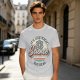 Olive T-Shirt With 'It's Like Magic Science But Real' Retro Print