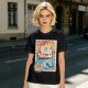 One Piece Going Merry Ship Stamp Graphic T-Shirt