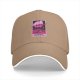 Black Baseball Cap With Pink Hjönk Tarot Style Duck Print
