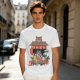 Studio Ghibli inspired coffee stand t-shirt with Totoro and friends