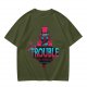 Big Trouble Pork Chop Express 1988 Graphic T-Shirt Design