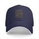 Black baseball cap with Purranormal Cativity cat skeleton graphic