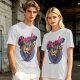 Olive Chocobo Graphic T-Shirt with Retro 80s Style Print
