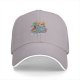 Black baseball cap with Dungeons & Dinosaurs graphic print