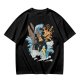 Olive T-Shirt With Elemental Bender Artwork Print