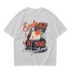 Olive T-Shirt with 'Embrace the Cat Hair It's Everywhere' Cat Graphic