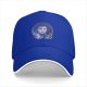 Black Baseball Cap With Neon Edward Scissorhands Portrait Print