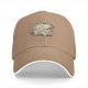 Black Baseball Cap With Good Friends Donut And Coffee Graphic