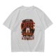 Olive t-shirt with coffee bear graphic that says a cup of coffee solves everything