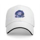 Black Baseball Cap With Neon Edward Scissorhands Portrait Print