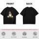Olive T-Shirt With Surprised Peeking Chicken Graphic And Me? Text