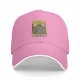 Black Baseball Cap With Raccoon King Of Trash Tarot Style Print