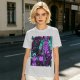Attack on Titan Anime Villains Neon Graphic T-Shirt