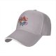 Black baseball cap with Chibi Gnome Print and Chappell Gnome Text