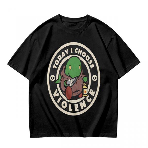 Today I Choose Violence Tonberry Graphic T-Shirt