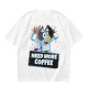 Bluey Character 'Need More Coffee' Graphic T-Shirt