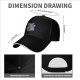 One Piece Luffy Graphic Black Baseball Cap