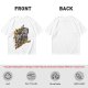 Olive Street Fighter Graphic T-Shirt with Fighting Character Art