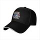 Black baseball cap with sloth 'gotta go fast can't tho' graphic