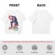 Olive Graphic T-Shirt with Muscular Figure Holding Red Device and Night Watch Text