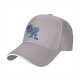 Black Baseball Cap With Anime Superhero Punch Graphic Print