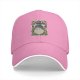 Black Baseball Cap With Totoro Art Nouveau Style Print