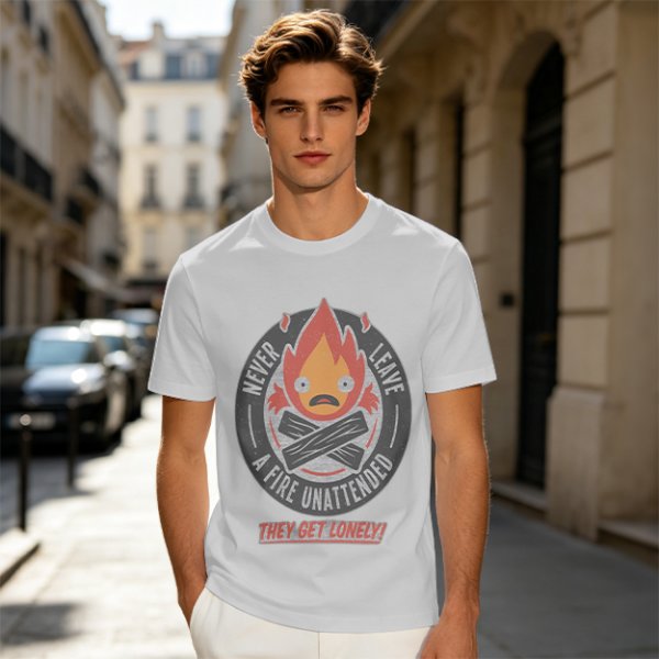 Never Leave A Fire Unattended They Get Lonely T-Shirt