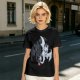 Olive T-Shirt Featuring Toothless and Light Fury Dragons