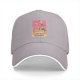 Black Baseball Cap With Retro Ramen Bowl Graphic Print