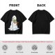 Olive T-Shirt With Melting Snowman Christmas Print