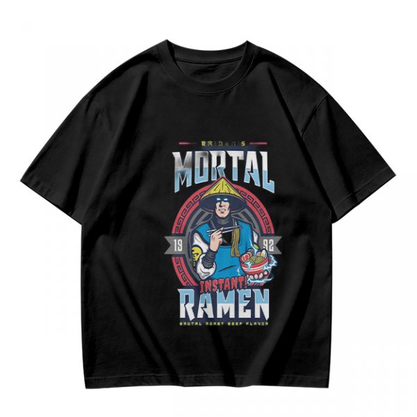 Mortal Instant Ramen Graphic Tee for Gaming Fans
