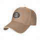Black Baseball Cap With 'Cause Of Death No Kisses' Skull Graphic