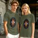 Olive Gen X Graphic T-Shirt With 'Still Here Still Not Impressed' Print