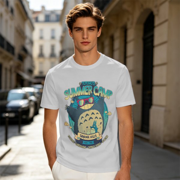 Totoro's Summer Camp Graphic T-Shirt