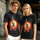 He-Man Sword Raised Graphic Olive Green T-Shirt