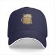 Black Baseball Cap with Beer Mug Sketch Graphic