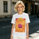 One Piece Straw Hat Crew Sunset Pirate Ship Graphic T-Shirt