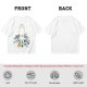 Olive T-Shirt With Cute Octopus Drawing Artwork Print